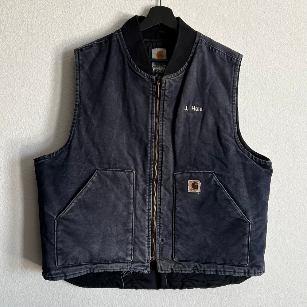 Carhartt V02 MDT blue work wear vest